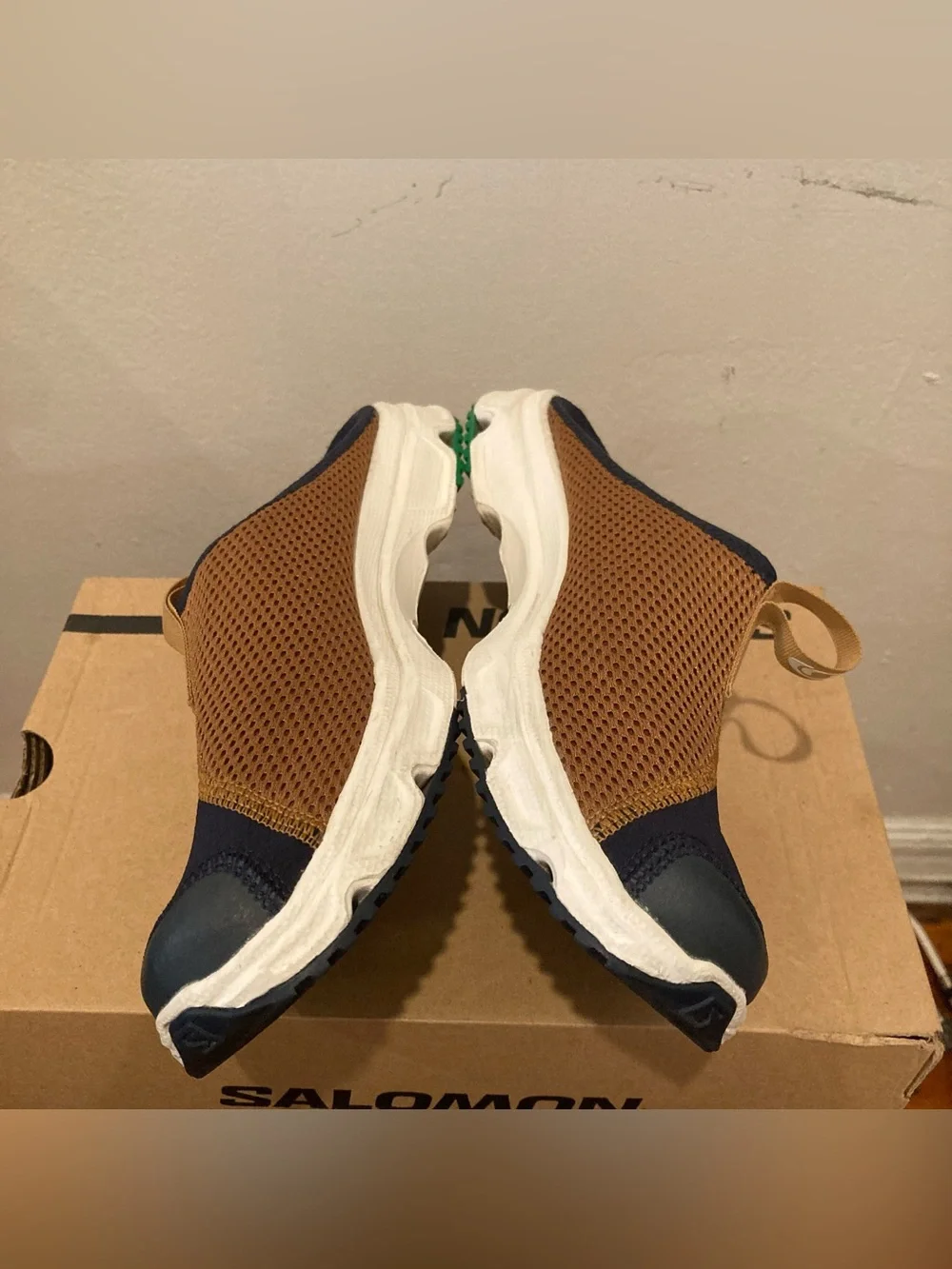Salomon RX Slide 3.0 'Dark Sapphire & jolly green